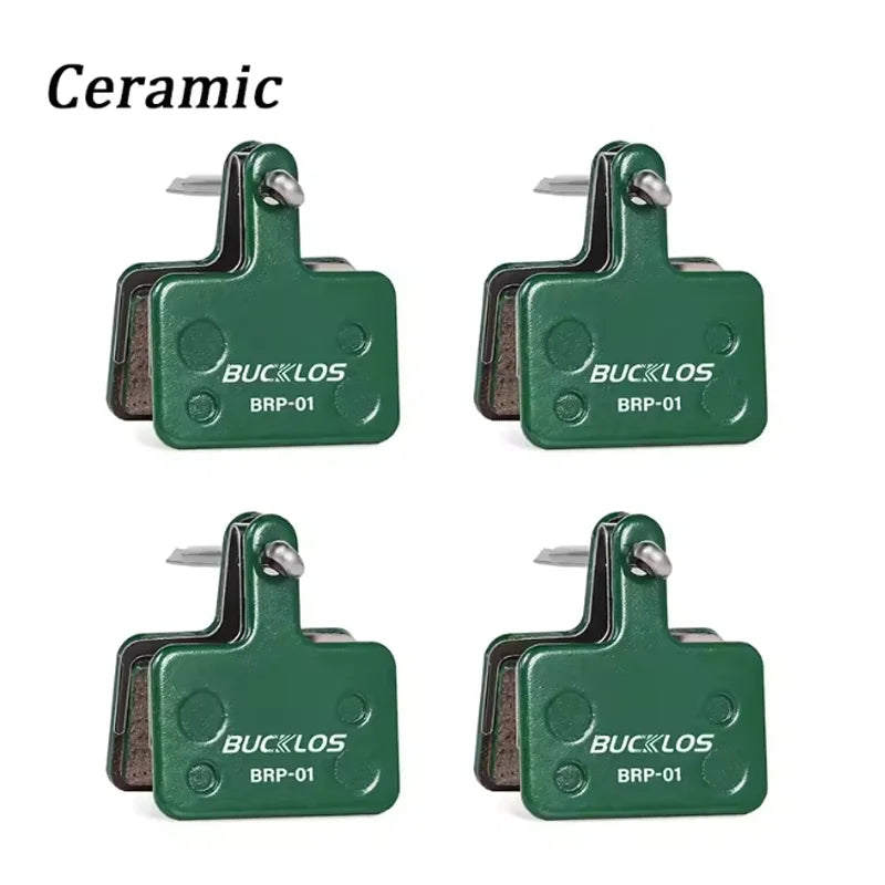 BUCKLOS Bicycle Brake Pads Mountain Road Bike Disc Brake Pads for SHIMANO B01S B03S B05S MT200 MT400 1/2/4/10 Pair Bicycle Parts