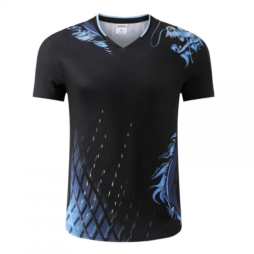 Free Custom Name 2025 China Team Table Tennis Shirts Men Women, Children ping pong t shirt Table tennis clothes Badminton Shirts
