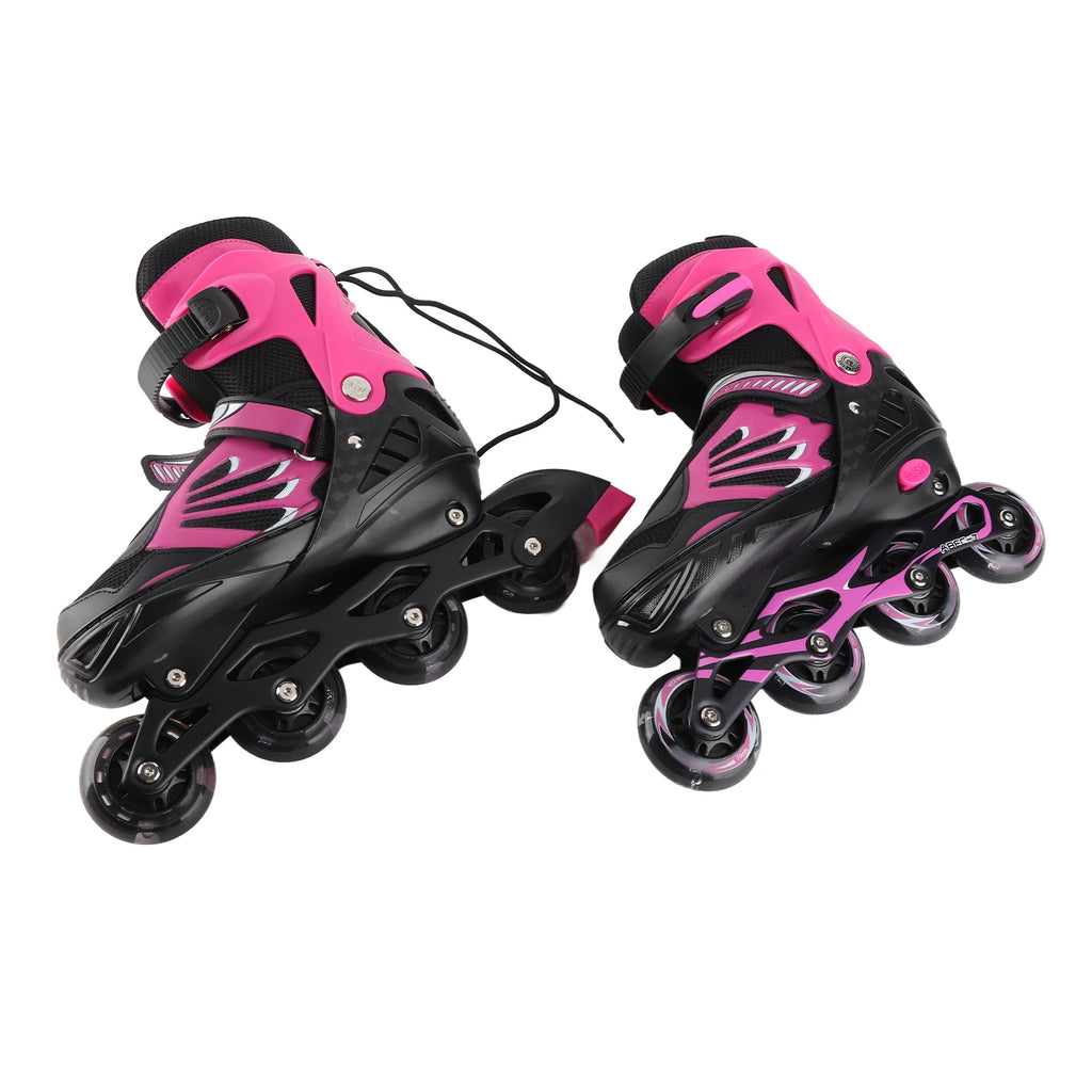 Outdoor Sports Skates Roller Inline Adjustable Children Tracer For Kids Boys Girls blade Illuminating Wheels Roller Skates Shoes