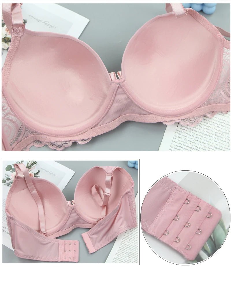 2024 New Sexy Lace Bras 34/75 36/80 38/85 40/90 42/95 44/100 46/105 48/110 50/115 50/120 DE Cup Underwear For Women Lingerie
