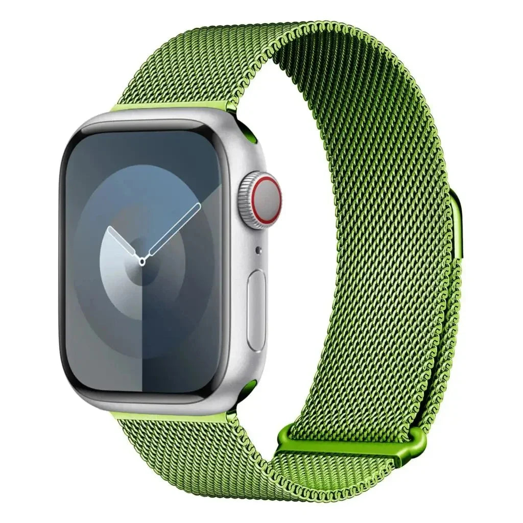 Milanese Loop for apple watch ultra 2 49mm band strap 44mm 45mm 40mm 41mm 38-42mm pride bracelet iwatch series 9 8 7 6 SE 5 4 3