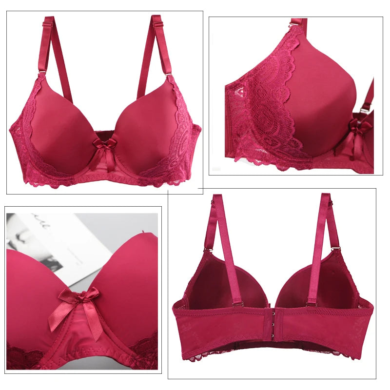 2024 New Sexy Lace Bras 34/75 36/80 38/85 40/90 42/95 44/100 46/105 48/110 50/115 50/120 DE Cup Underwear For Women Lingerie