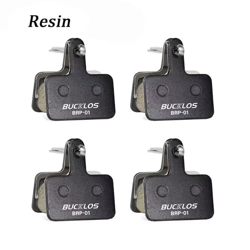BUCKLOS Bicycle Brake Pads Mountain Road Bike Disc Brake Pads for SHIMANO B01S B03S B05S MT200 MT400 1/2/4/10 Pair Bicycle Parts