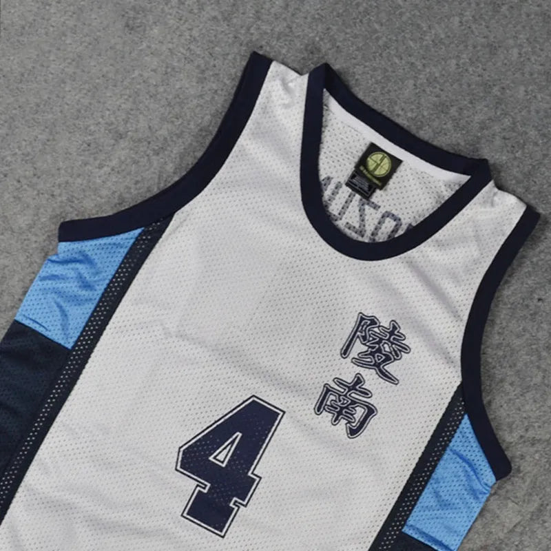 Anime Ryonan UOZUMI IKEGAMI KASHINO SENDOH UEKUSA FUKUDA Costume Basketball Jersey Cosplay Uniform Vest Singlet Shirt