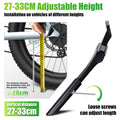 RBRL Aluminum E Bike Kickstand Widen Base Anti Slip Bicycle Stand for 26-29" Electric Bicycle Adjustable Universal Support 40mm