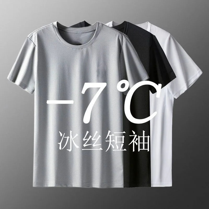 Gym Cool Cold T-shirt Man Summer Sexy Muscle Sport Vintage Casual Homme Fashion Black White Tees Tshirts Cheap Clothes Tops