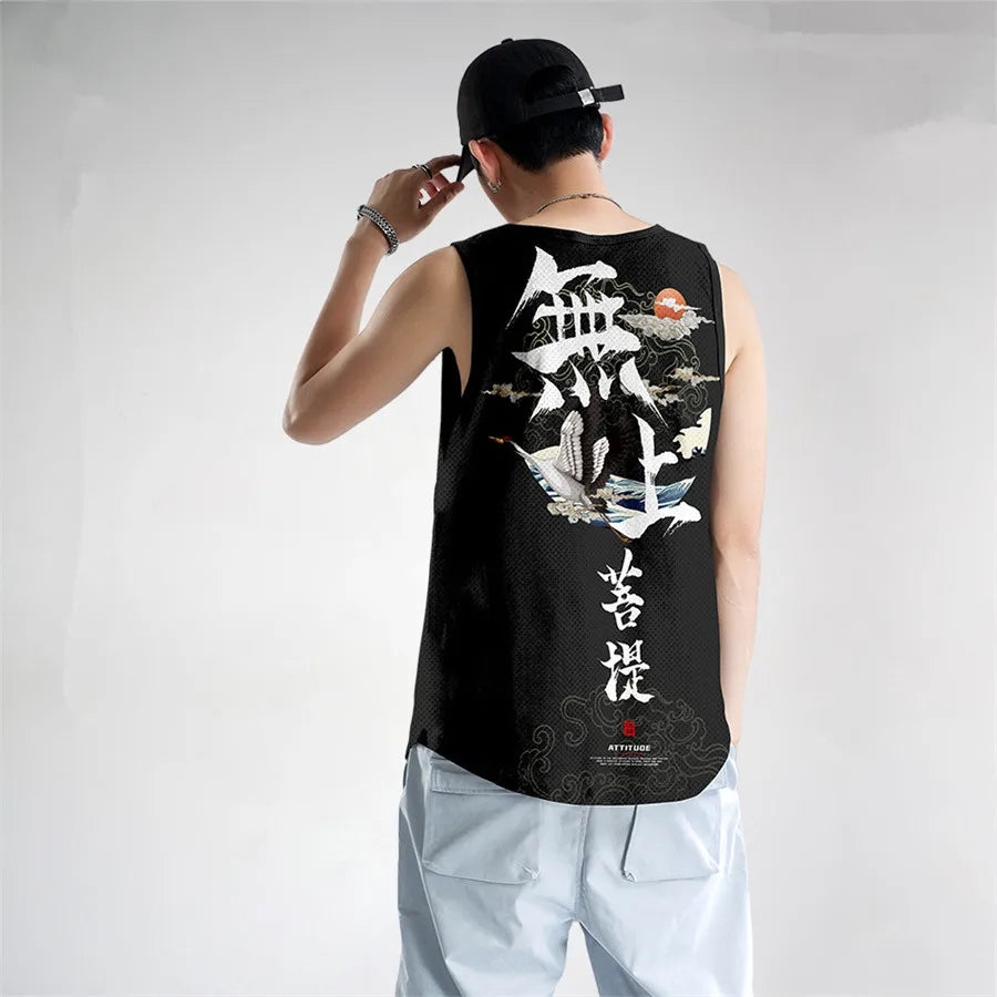 Anime Peak Costume Basketball Jersey Cosplay Uniform Vest Singlet Shirt Sleeveless Set Tank Tops