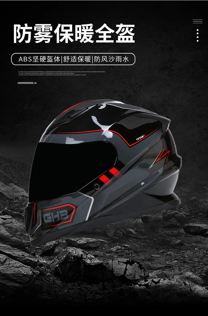 DOT ECE Approved Full Face Helmet Motorcycle Helmet Helm Helmet Outdoor Full Face Riding Casco Moto Capacetes Helmets Unisex