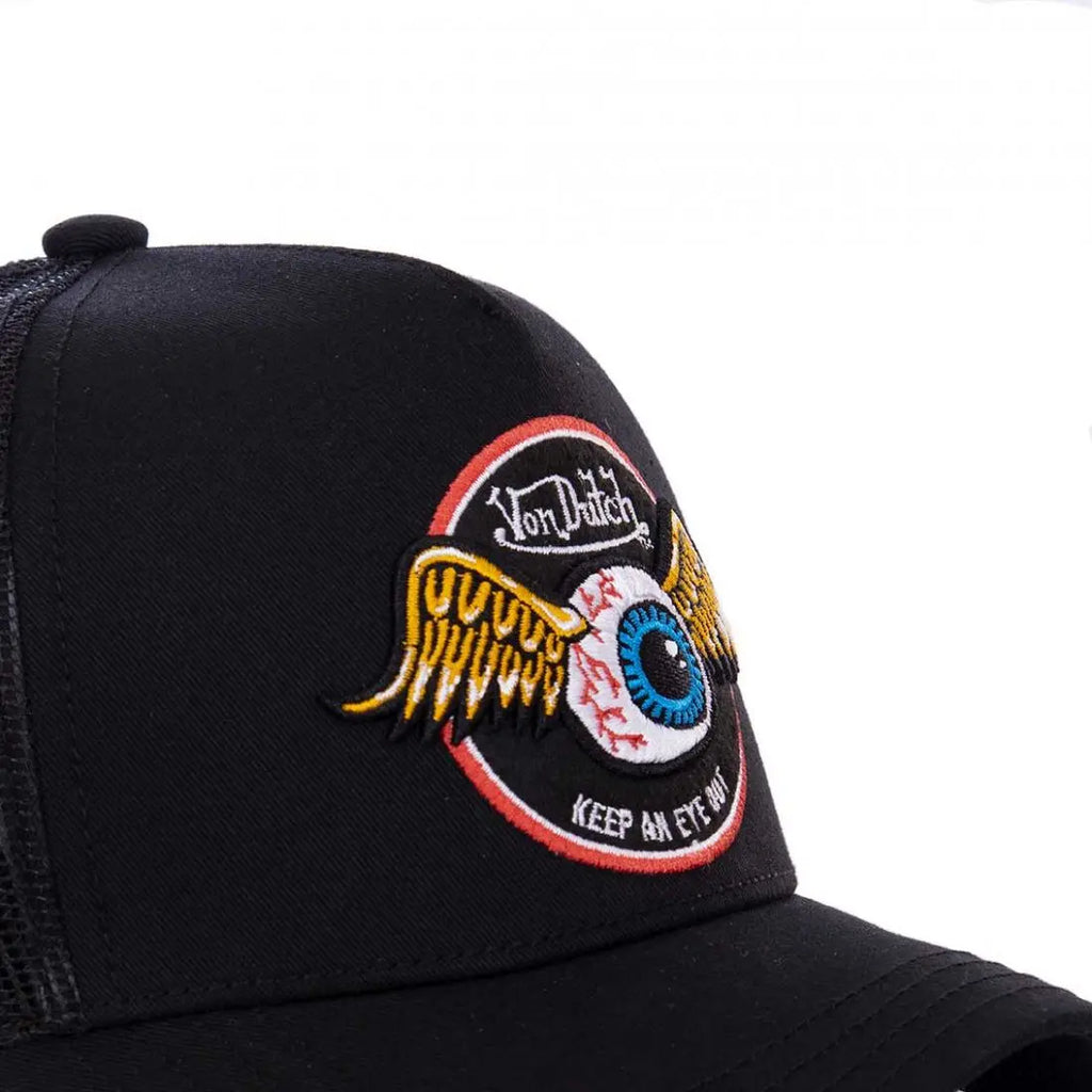 Fashion VON Baseball Cap DUTCH Mesh Embroidery Truck Driver's Hat