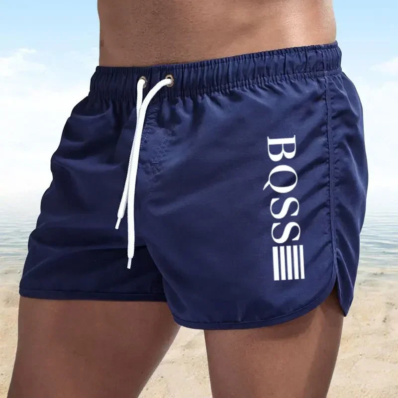2026 Summer Quick-Dry Swim Pants, Breathable Mesh Quick-Dry Surf and Beach Pants, Men's Sport Pants, Elastic Waist Short Pants