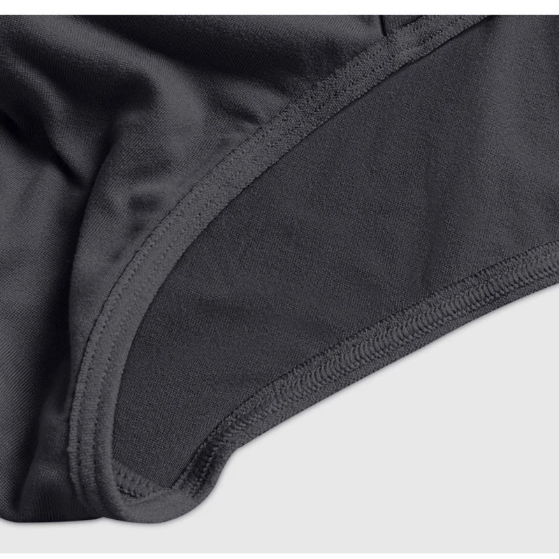 5Pcs Men Underwears Ventilate Men's Briefs Breathable Male Large Size L-5XL Comfortable Solid Underpants Fashion Boy Panties