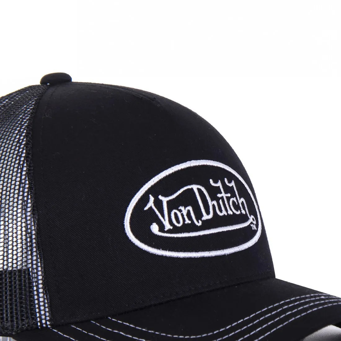 Fashion VON Baseball Cap DUTCH Mesh Embroidery Truck Driver's Hat