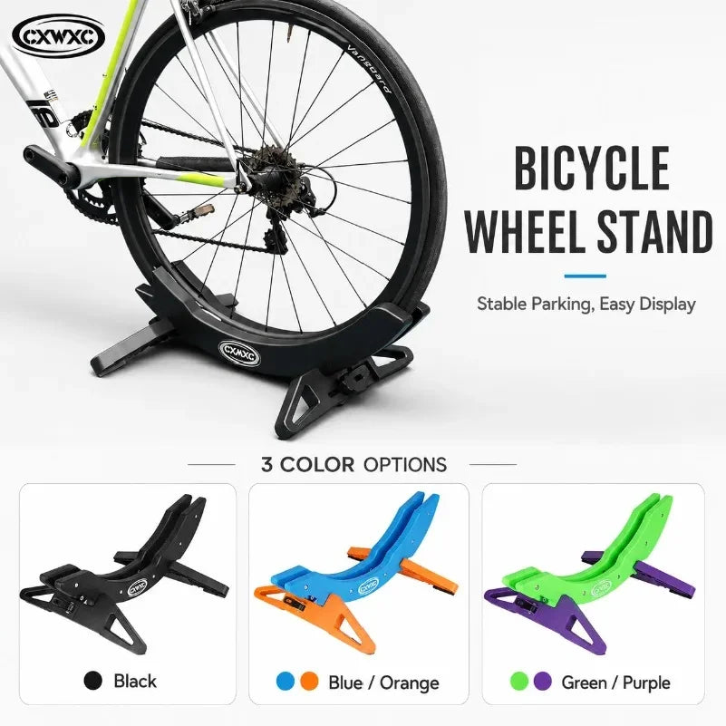 Upgraded Thickened Bicycle Parking Rack Portable Adjustable Road MTB Bike Display Stand Support Fixed Kickstand Storage Rack