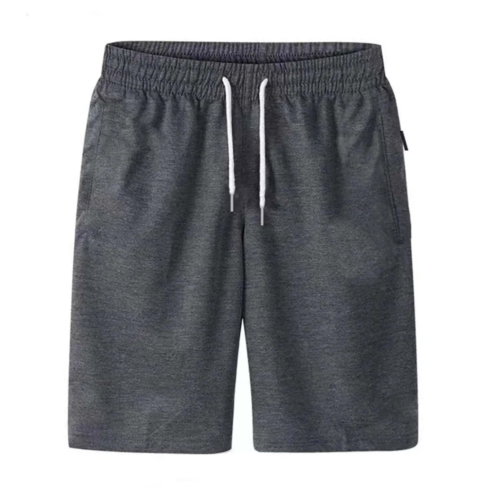 Summer Casual Shorts Men Breathable Casual Cotton Beach Shorts Comfortable Fitness Basketball Sports Short Pants Male Bermudas