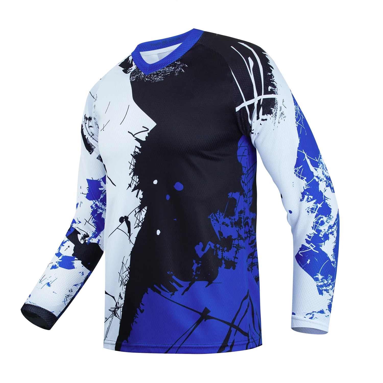 Pink Dirt Bike Shirt Kids Motocross Jersey Youth Off Road Motorcycle Shirt Girls DH mtb BMX Jersey Long Sleeve Cycling Jersey