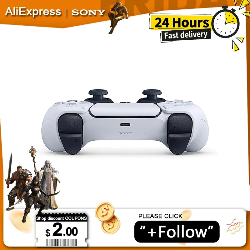 Sony PS5 Controller - Original DualSense Wireless Game Console Accessory for PlayStation 5