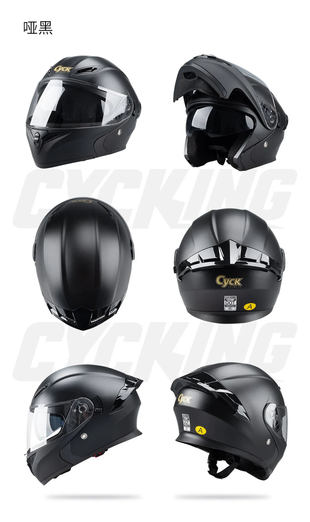 Motorcycle Helmet Men's and Women's Flip Face Helmet Double Mirror Semi Full Coverage Motorcycle Personality Capacetes De Moto