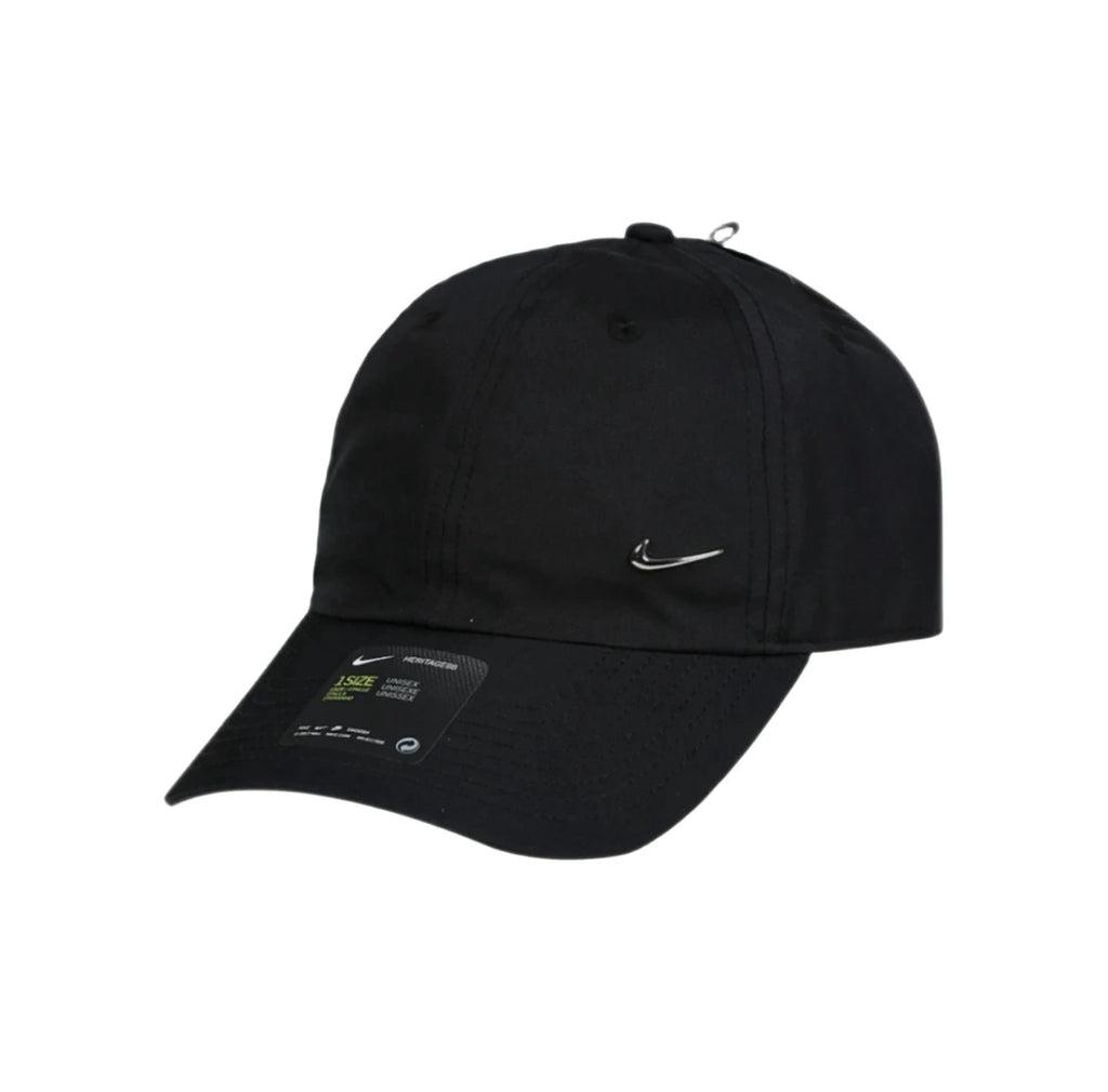 Nike Logo Polyester Fiber Baseball Hat for Men and Women  Couple Style  Black