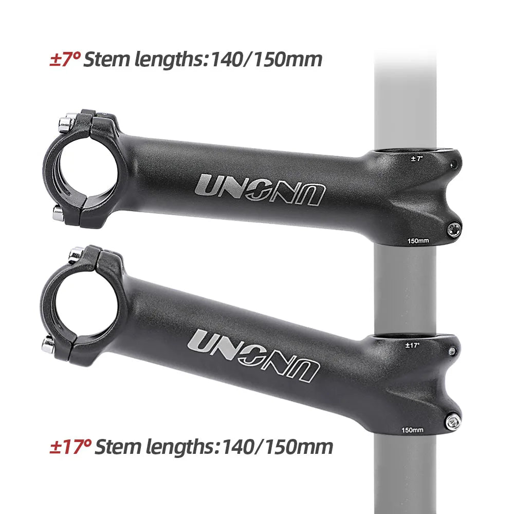 UNO Long Road Bike Stem 140/150mm Mtb Handlebar Stem 7/17 Mtb Bike Table 31.8mm Takeaway Down Stem Bicycle Bridge Mount