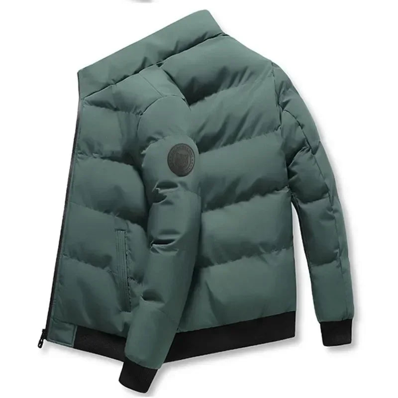 2026 Spring Autumn Men Outdoor Street Trendy Jacket, Windproof Zipper Coat, Casual Quality Baseball Sport Jacket for Daily Wear