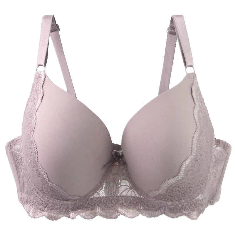 2025 New Sexy C D DD E Cup Bras For Women Breathable Red Khaki Pink Black White Skin Push Up Underwear Plus Size Lingerie