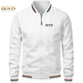 2026 high-quality crossover jacket, fashionable men's spring and autumn new European and American casual fashion jacket, top