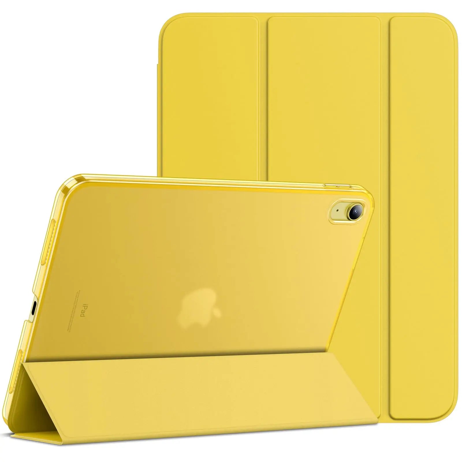 For iPad(A16) 11th Generation 2025, iPad 10th Gen Case 10.9inch 2022,Back Shell Smart Cover, Support Touch ID, Auto Wake/Sleep