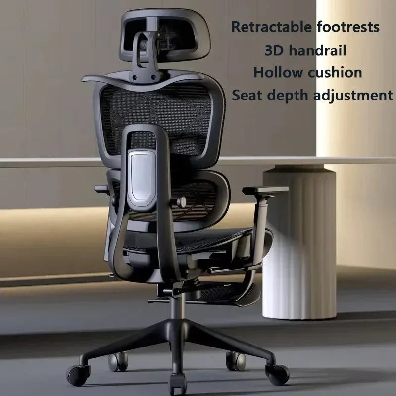 Ergonomic Chair, 3D Headrest, Armchair, Gaming Chair, Computer Lounge Chair, Relaxing Massage