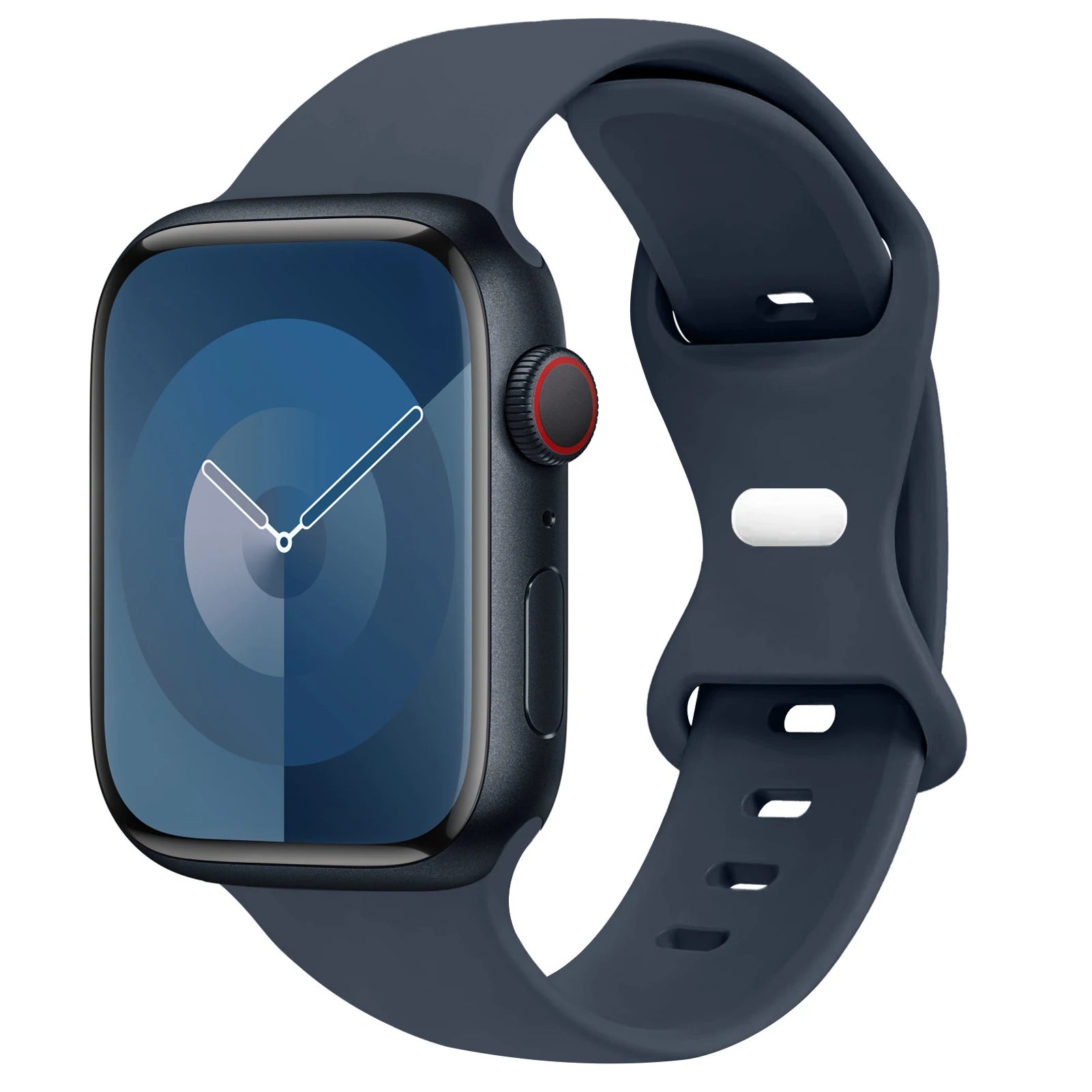 Silicone Strap For Apple Watch Band 44mm 45mm 41mm 40mm 49mm 42mm 38mm 46MM Sport Bracelet iWatch Series Ultra 2 SE 10 9 8 7 6 5