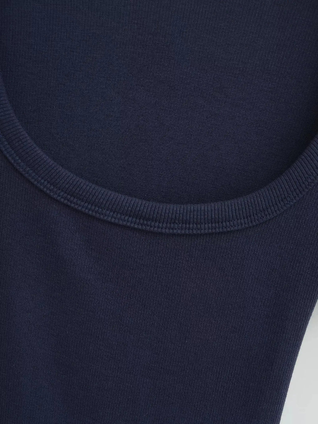 Women Short Sleeve Square Collar Bodysuits Summer Rib Knitted Elastic Slim Top Jumpsuits Solid Color