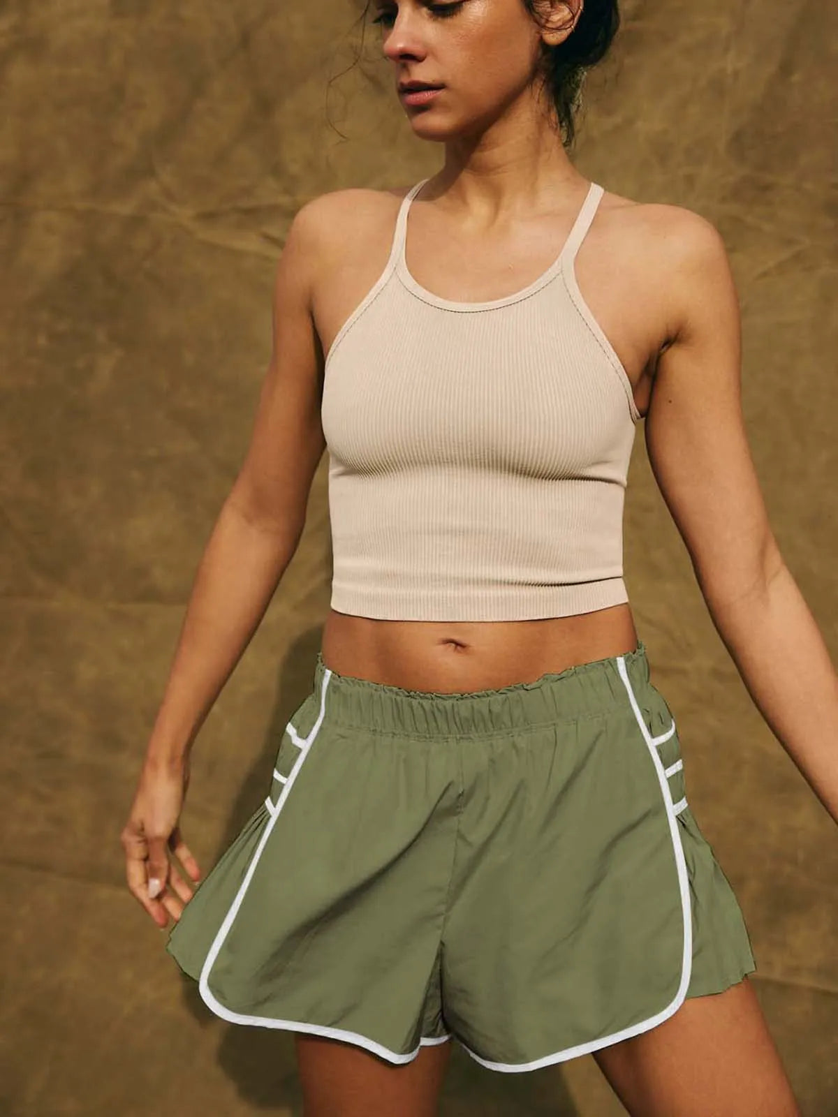 Women's loose breathable Sports shorts Casual Fitness Shorts Cycling Running Wearing Causal Thyin Anti-Walking Gym Yoga Pants