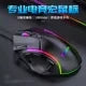 RGB Light Wired Gaming Mouse,Multi-Keys,9 Buttons,DPI Adjustable Ergonomic Design Programmable Mouse For Laptop PC Computer