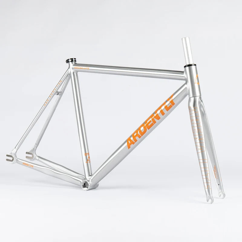 Ardently Lite Frameset 700C Aluminum Fixed Gear Frame & Fork Track Fixie Bike 50CM 52.5CM 55CM Single Speed Bicycle Parts