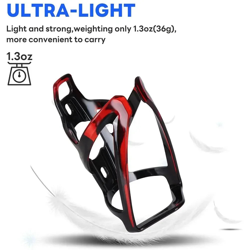 Bicycle Water Bottle Cage Colorful Gradient Cycling Bottle Holder Ultralight MTB Road Bike Water Bottle Bracket Accessories