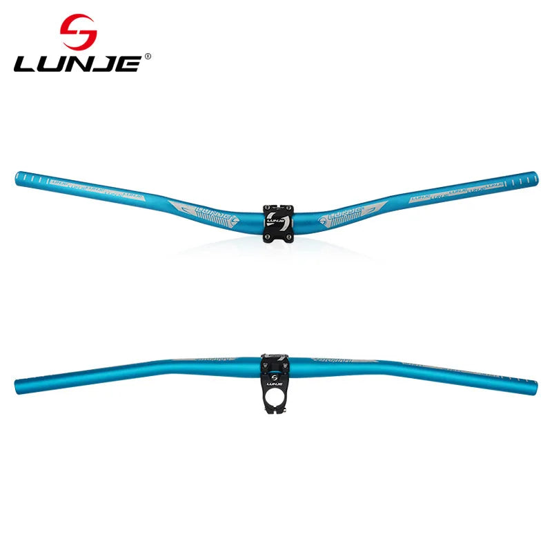 Mountain Bike Handlebar 31.8mm Bicycle Riser Bar 720/780/800mm Aluminum Alloy Handle MTB Downhill Horizontal Cycling Parts