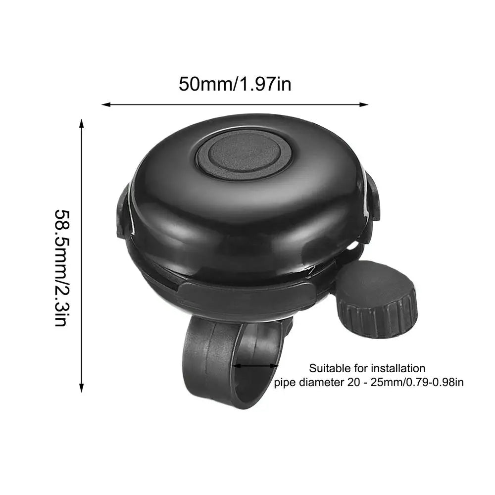 Universal Bicycle Bell Alloy Cycling Ring Horn Bike Handlebar Outdoor Riding Safety 100dB Loud Scooter Accessories Classic