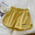 1pcs Summer Women Yoga Short Wearing Shorts Female Outside High-Waist Casual Loose Pants Lady Stylish Thin Breathable Gym Shorts