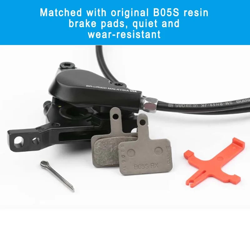 Shimano MT200 UR300 One Way Bleed Brake Set Easy Maintenance Durable Structure for Flat Bar Gravel City Bicycle Cycling Spare