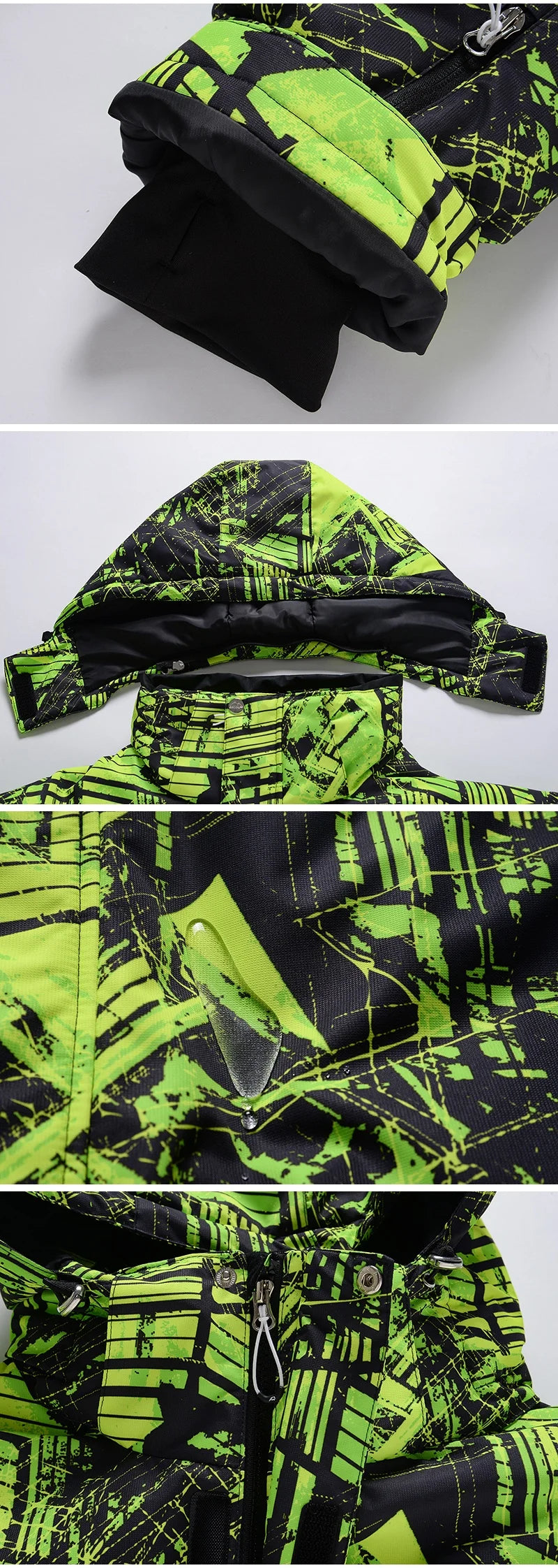 -30, Men and Women Snow Wear, Snowboarding Suit, Skiing Brand Jacket, Ski Jacket and Pant Sets, Snowboarding Clothing, Winter