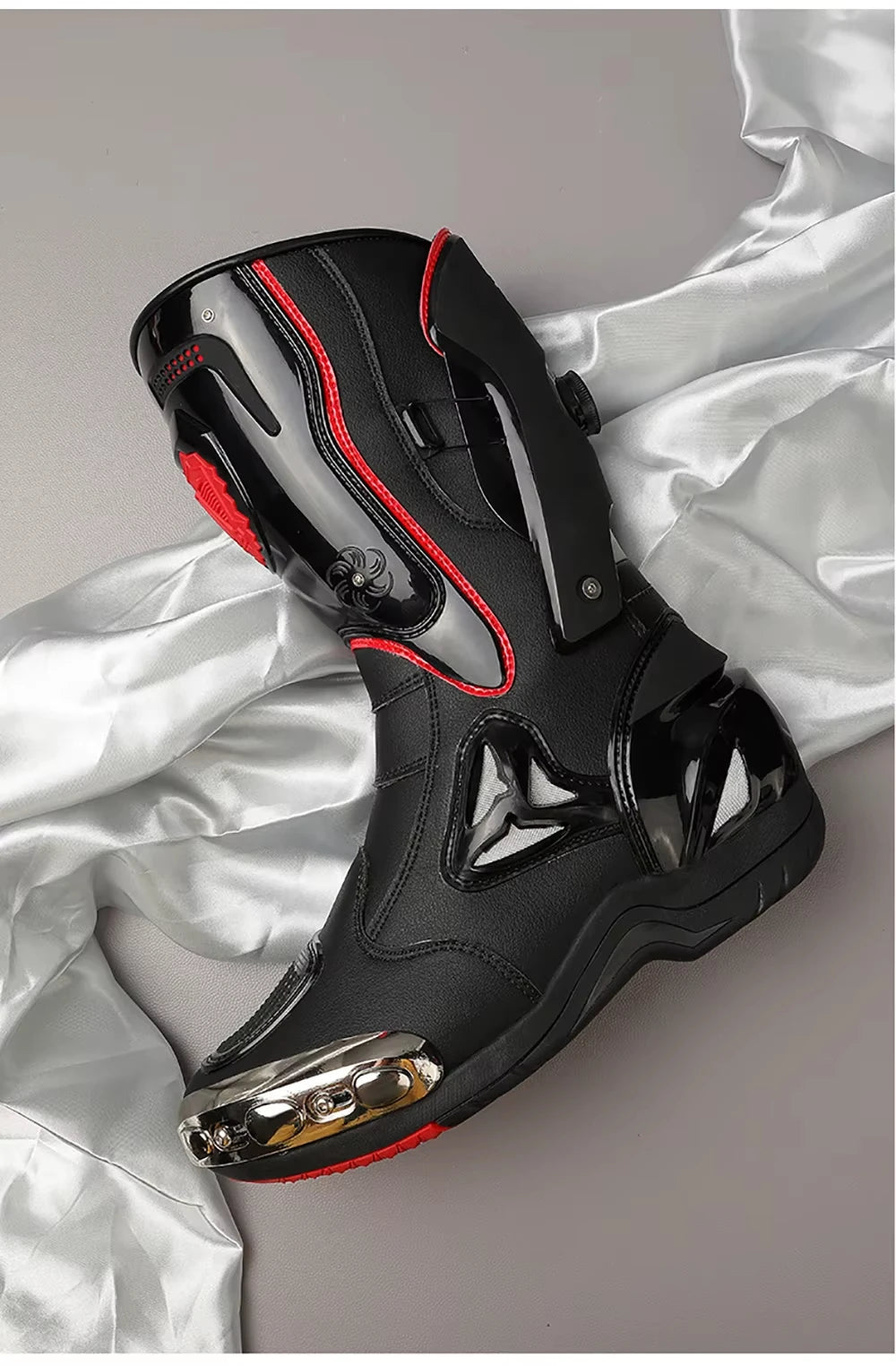 Motorcycle Boots Men Anti-slip Motorcyclist Shoes Adventure Touring Motocross MTB Dirt Bike Boots Motorcycle Accessories