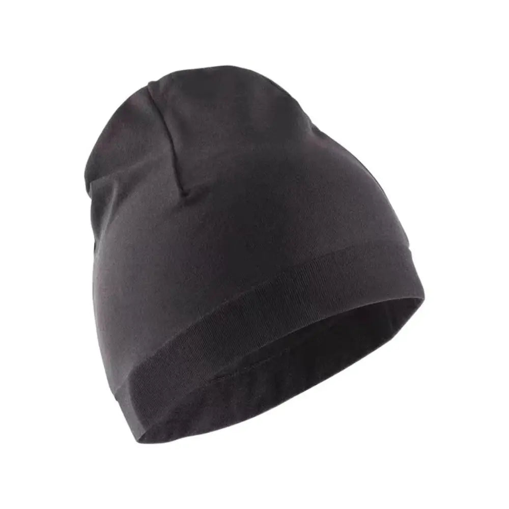Skullcaps Winter Running Hats Classic Windproof Solid Color Sport Bonnet Breathable Warmer Sport Cap Running Winter Cycling