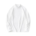Autumn Winter Thick Fleece T-Shirt Men Half High-Collar T Shirt Long Sleeve Casual Tops Thermal Shirts Undershirt Man Clothing