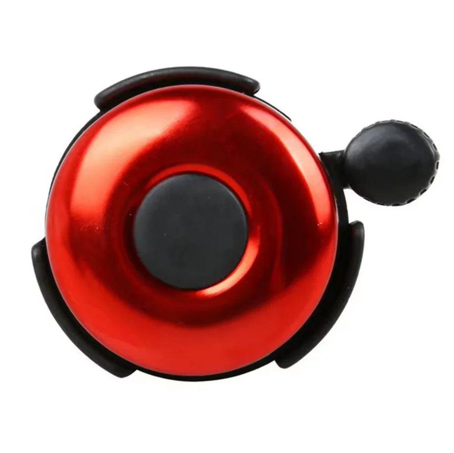 1pc Bicycle Bell Mountain Bike Rotating Horn Safe Riding Aluminum Alloy Handlebar Metal Ring Riding Accessories