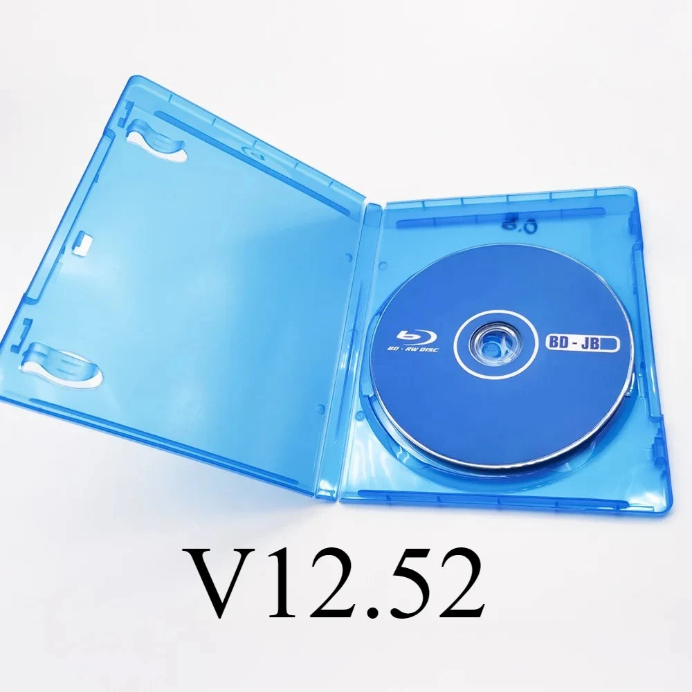 For PS4 Jailbreak Gold Disc 12.52 Latest Firmware Supported Bootable Eject Payload Homebrew Backup Games