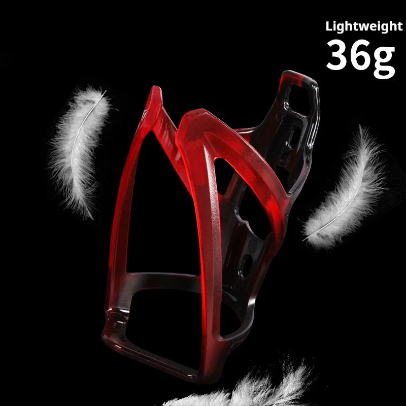 Mountain Bicycle Water Bottle Holder Gradually Changing Color Water Bottle Holder  PC Waterproof Bike Kettle Rack