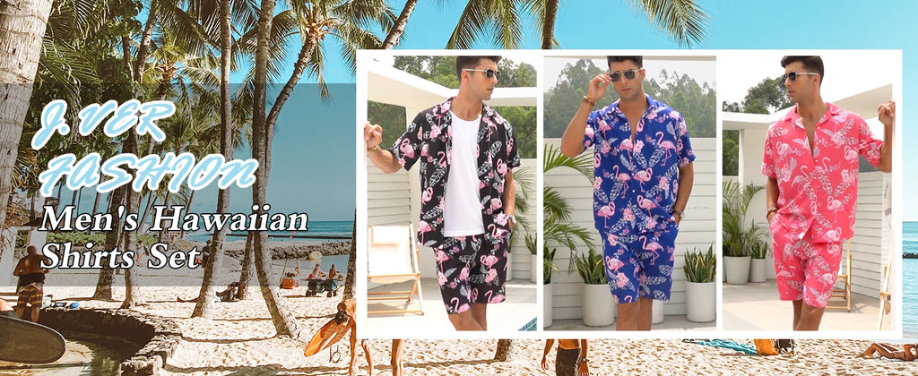 2024 Men's Shirt Shorts Set Two Piece 3D Leaf Print Men's Shirt Short Sleeve Casual Beach Pants Street Vacation Hawaiian Style