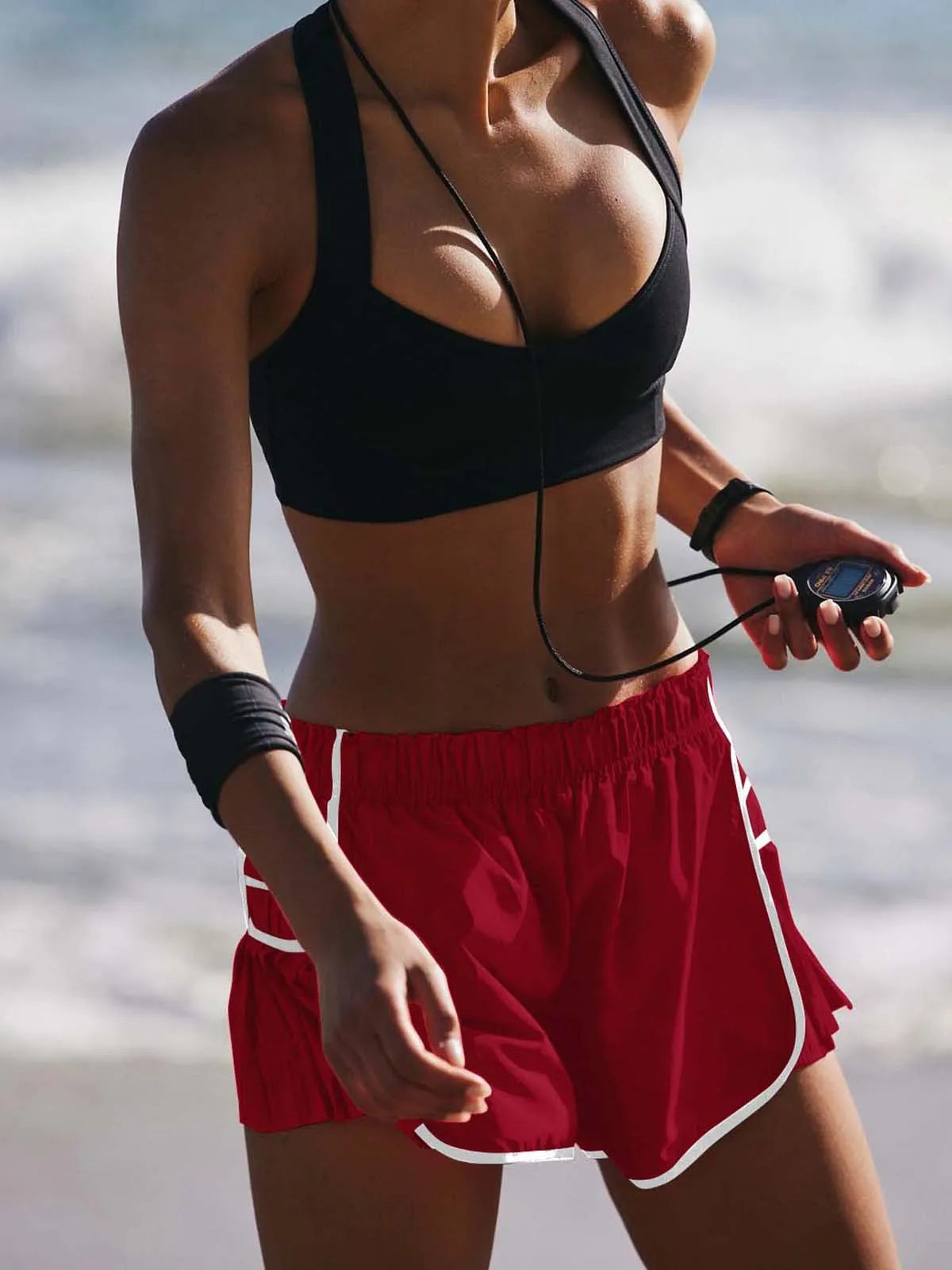 Women's loose breathable Sports shorts Casual Fitness Shorts Cycling Running Wearing Causal Thyin Anti-Walking Gym Yoga Pants