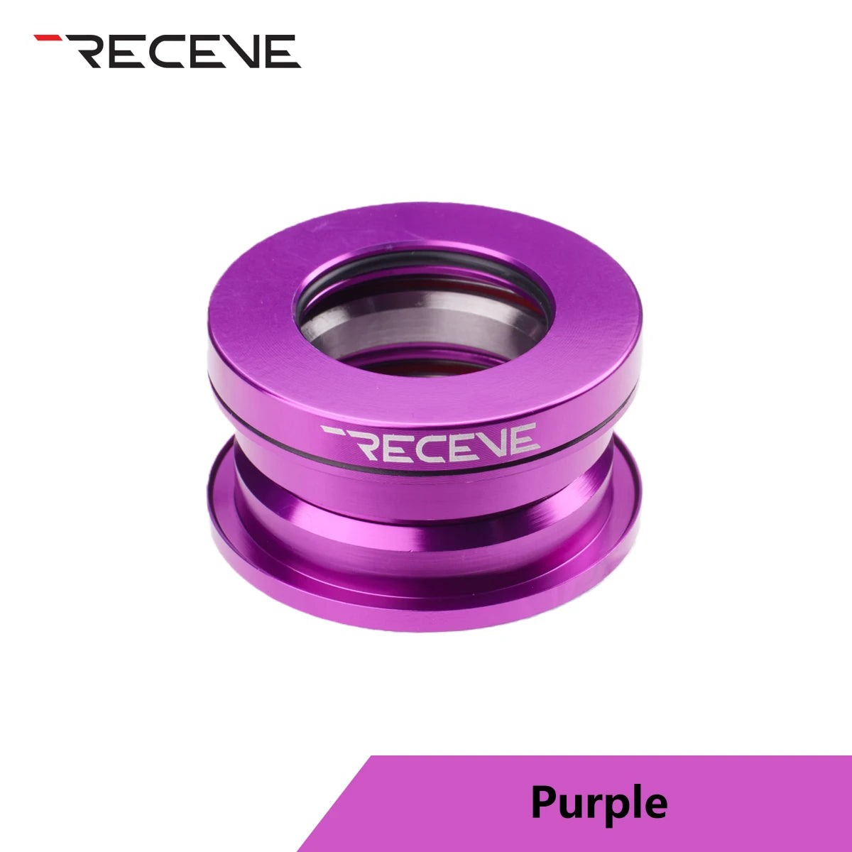 RECEVE Folding Bike Headset 44mm Bmx Headset 1 1/8 Bicycle  Steering Box Cycling Head Set Bearing Aluminum Alloy Steering Column