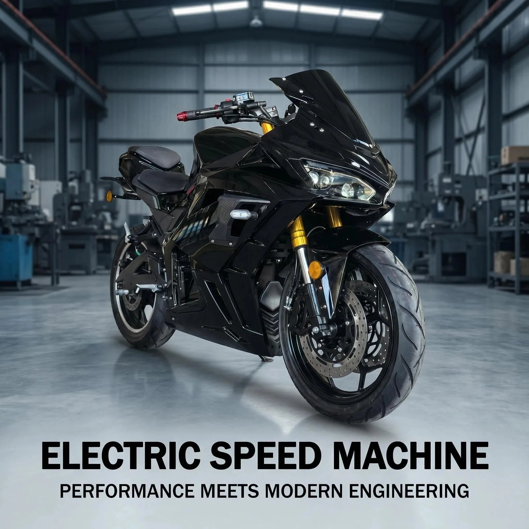 LANYANG Racing Electric Motorcycle 72V 8000W Lithium Battery 120km/h High Quality and Cheap