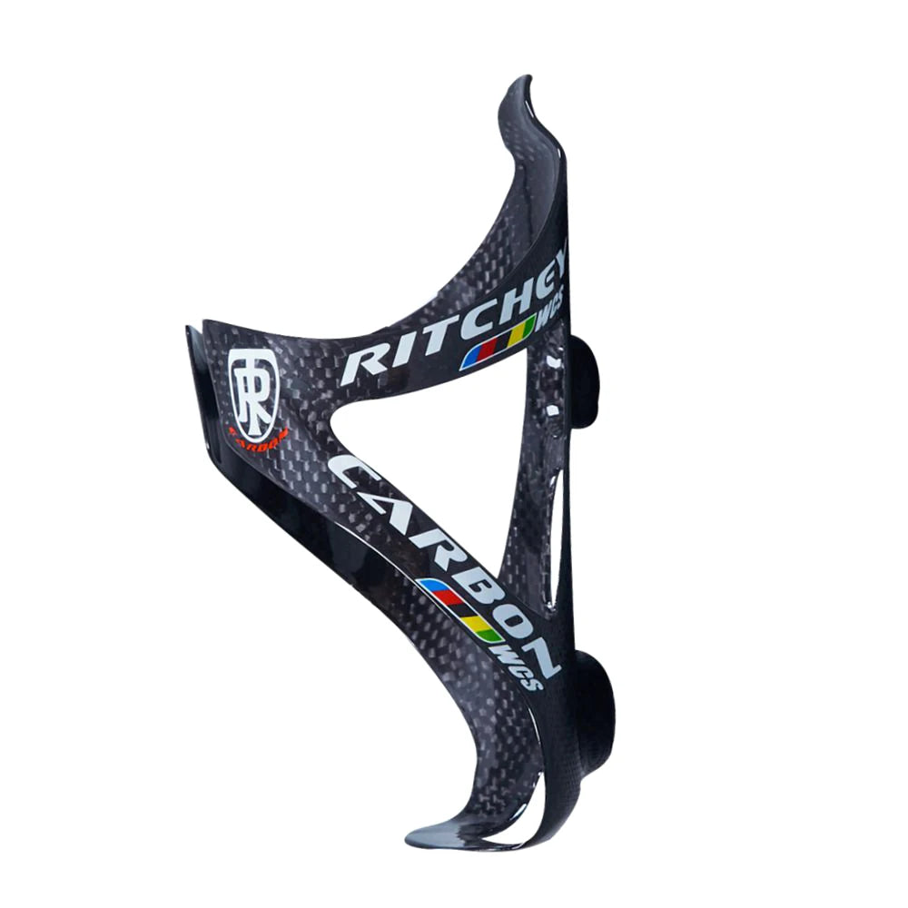 Bike Water Bottle Cage 3K Carbon Fiber Bicycle Water Bottle Holder for Road MTB Bike Accessories Water Bottle Brackets